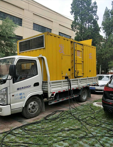 南湖发电车出租-柴油发电机组排烟系统设计要求及其考虑因素