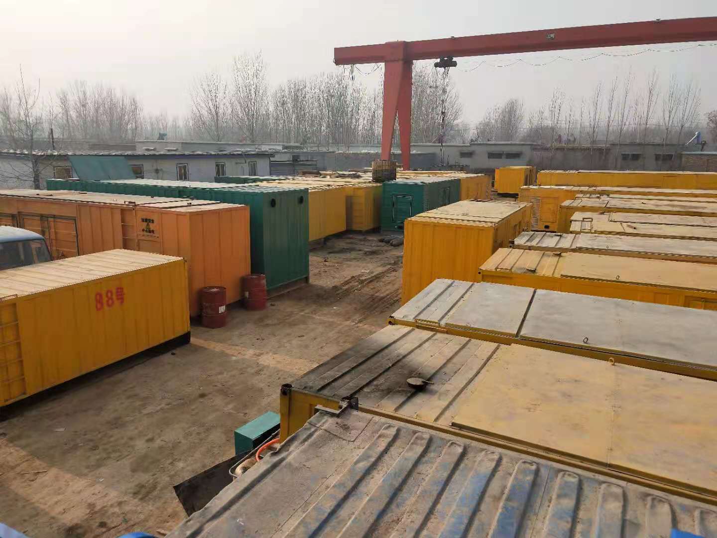 南湖租赁发电机-灰尘、风沙对柴油发电机组造成哪些不良影响？